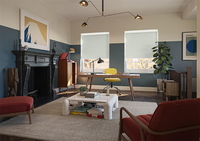 Arden (Blackout), Cloud Grey - Twist&Fit Roller Blind - Image 7